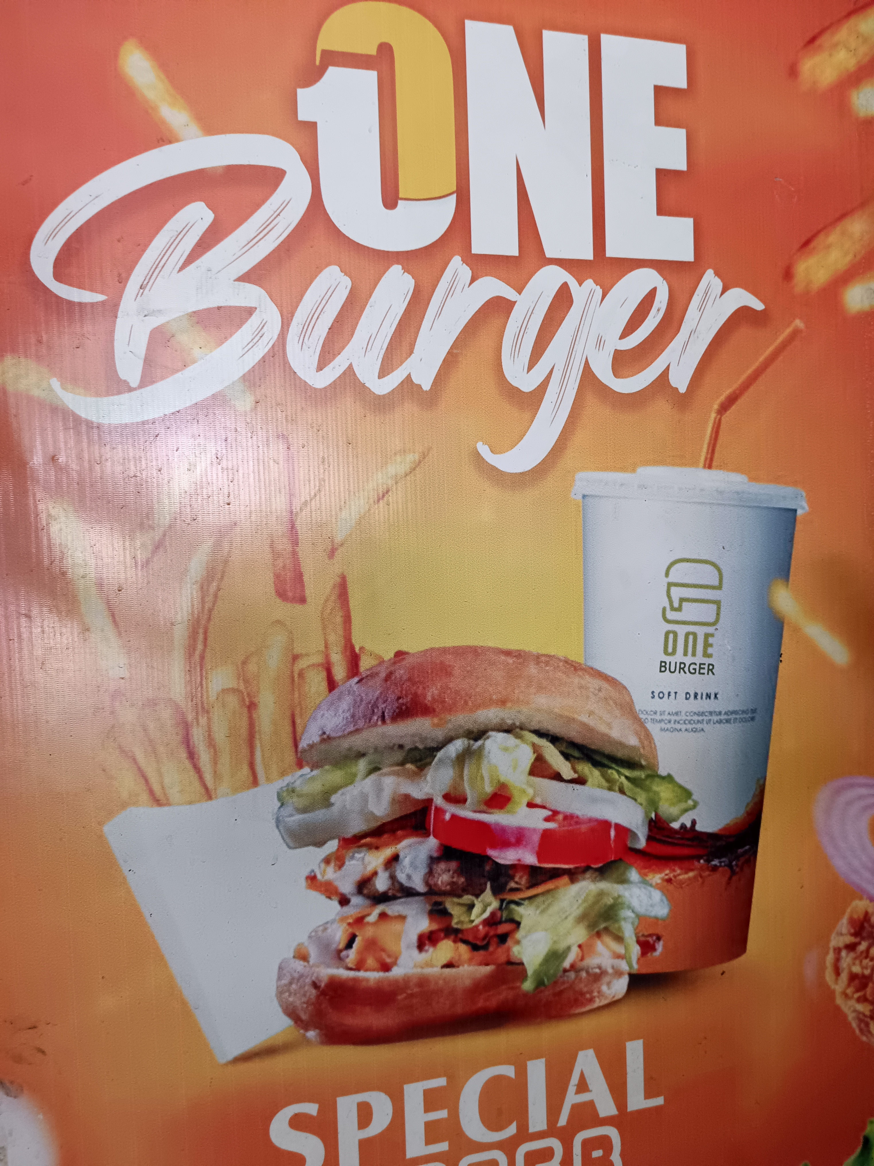 One Burger Big Discount 👌